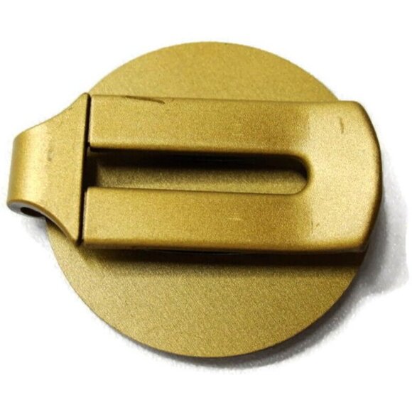 Winnavegas Veterans Money Clip Gold Tone Credit Card Cash - Picture 3 of 9